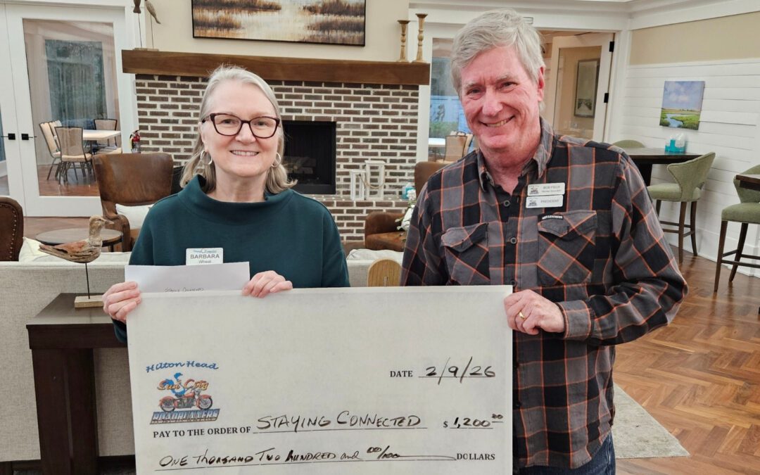 Roadrunners Motorcycle Club Donation